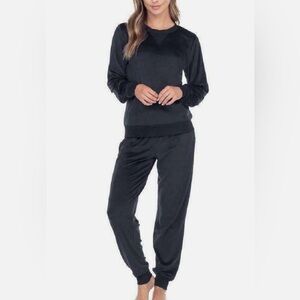 Honeydew Super Soft Rib Lounge Set - Grey size Large